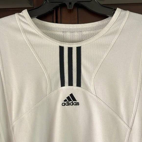 Adidas Climacool Jersey. White with Black stripes and logo. - Picture 2 of 11